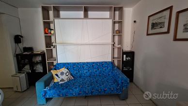 Divano-Letto matrimoniale richiudibile con mobile