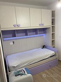 cameretta+scrivania per bambina