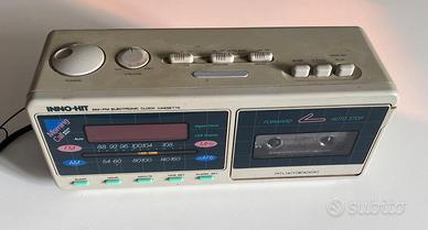 Radio sveglia lettore cassette INNO HIT RS5490R