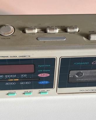 Radio sveglia lettore cassette INNO HIT RS5490R