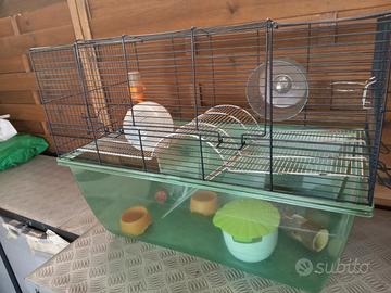 Gabbia per criceti e simili taglia media