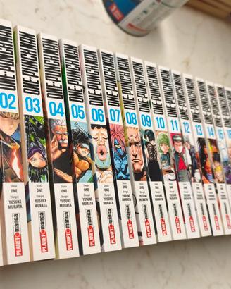 One Punch Man manga da 1 a 21 + variant rara