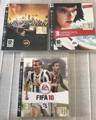 Lotto Stock 3 Giochi PS3 Sony
