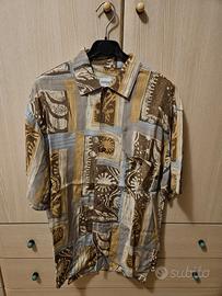 Camicia vintage a maniche corte Cotton Field M