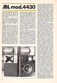 JBL 4430 diffusori TOP PERFETTI foam NUOVI