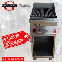 GRIGLIA PIETRA LAVICA GAS serie 70 LOTUS usata