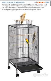 Gabbia per pappagalli/uccelli