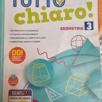 libro per scuola media "Tutto Chiaro! Geometria 3"