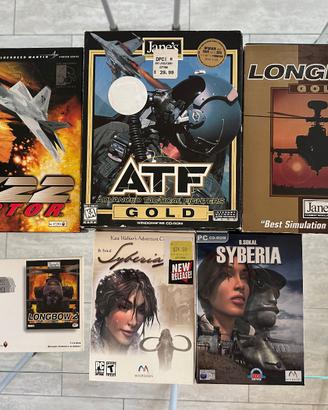 PC Retro: F22, Longbow, Syberia, ATF