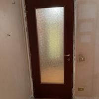 Due porte legno e due porte vetro