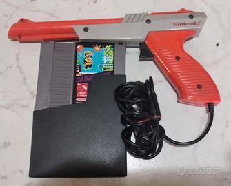 pistola ottica Nintendo Zapper + videogioco 