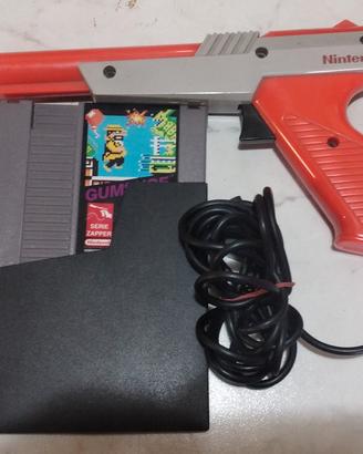 pistola ottica Nintendo Zapper + videogioco 
