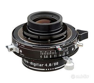 Ottica Schneider Apo Digitar 80mm f4 Copal