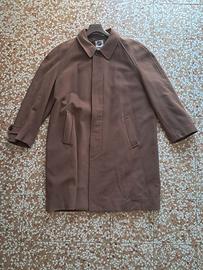 Cappotto Eton Blues marrone di lana