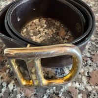 Cintura vintage Gucci donna marrone