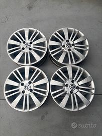 4 cerchi lega 15 Pollici Fiat Grande Punto 6x15 4x