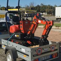 Mini escavatore Nuovo kg 600 Benzina