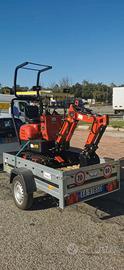 Mini escavatore Nuovo kg 600 Benzina