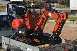 Mini escavatore Nuovo kg 600 Benzina
