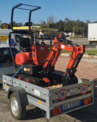 Mini escavatore Nuovo kg 600 Benzina
