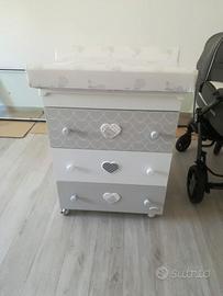 Bagnetto cassettiera lovely - Foppapedretti