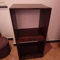 mobiletto in legno etnico