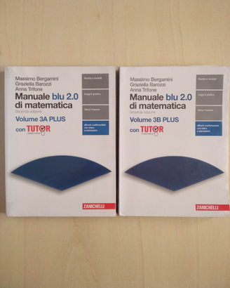 Manuale blu 2.0 di matematica isbn 9788808696649