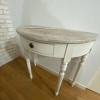 Consolle shabby chic legno