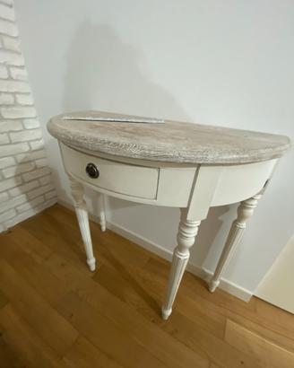 Consolle shabby chic legno