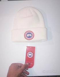 cappello canada Goose Bianco 