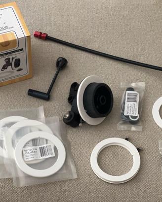 Wooden Camera Zip Follow Focus con kit 15mm e 19mm