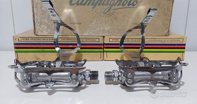 pedali Campagnolo Nuovo Record e  puntapiedi