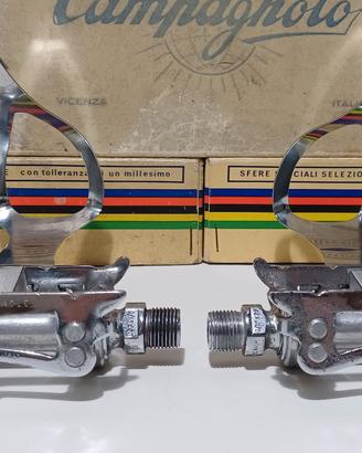 pedali Campagnolo Nuovo Record e  puntapiedi