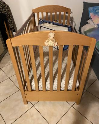 2 (due) lettini completi sponde abbattibili