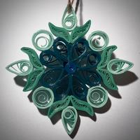 Stella/fiocco di Natale fatta a mano -artigianale