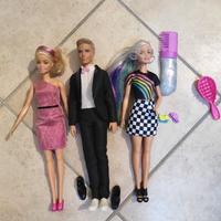 2 Barbie e ken con accessori