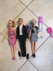 2 Barbie e ken con accessori
