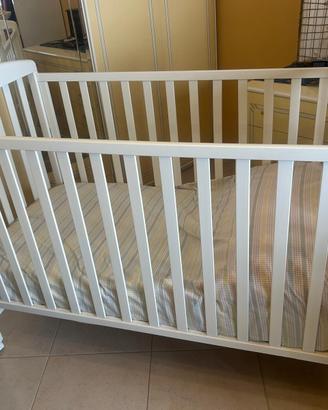 Lettino per Bambini Foppapedretti in Legno Bianco 