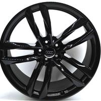 4 cerchi lega audi rs6 r21 nero lucido lt4776