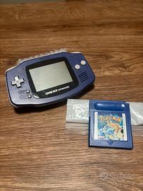 Pokemon Blu Azul e Game boy Advance Nintendo
