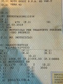 Moto guzzi originale