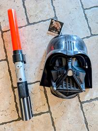 Set maschera Darth Vader cambia voce 2013 e spada