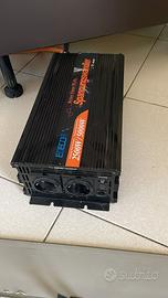 Inverter onda pura 12 v 220  2500 watt continui