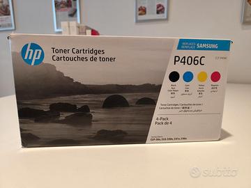 TONER MULTIPACK HP CLT-P406C -  SAMSUNG CLP