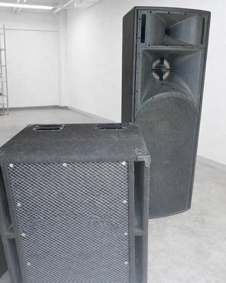 impianto audio db 12000 watt 6 sat 4 sub doppio 18