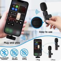 Microfono Wireless Lavalier a Doppio Canale