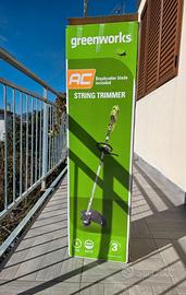 Greenworks Tagliabordi e Decespugliatore Elettrico