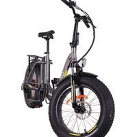 Bici TEKLIO TF3 Fat Bike elettrica 20 in alluminio