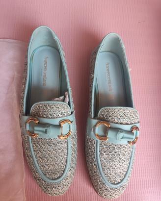 mocassino vera pelle donna Francesco Milano