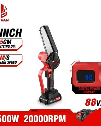 motosega a batteria simil Lidl PARKSIDE 6 pollici